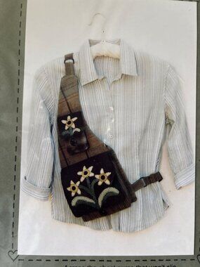 #235 Mini Hip-Hugger Purse Sewing Pattern By Heart To Hand